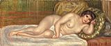 Pierre Auguste Renoir Femme nue couchee painting